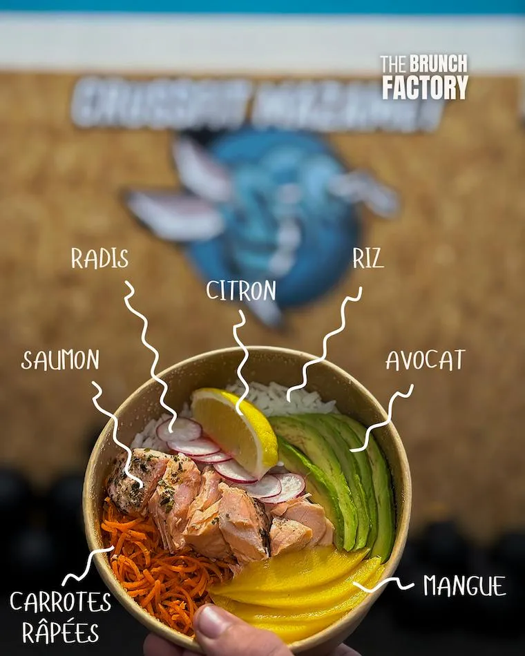 Poké saumon du Brunch Factory Mazamet